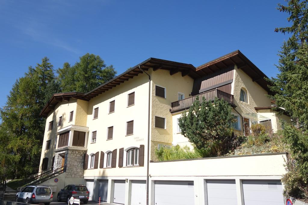 Chesa Muragls Pontresina Exterior foto
